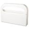 Hospeco Health Gards Seat Cover Dispenser, 1/2-Fold, White, 16x3.25x11.5, PK2 HG-1-2 - alternate 1